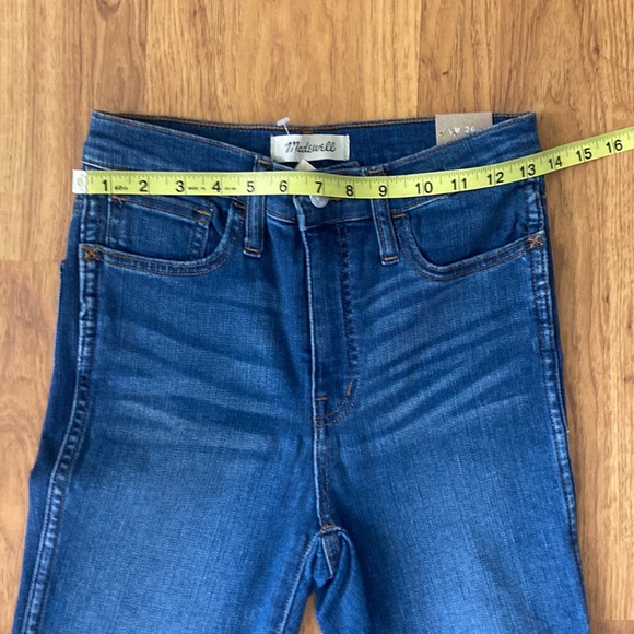 BNWT Madewell 10” Roadtripper Skinny Jeans in Waterford - Picture 12 of 16